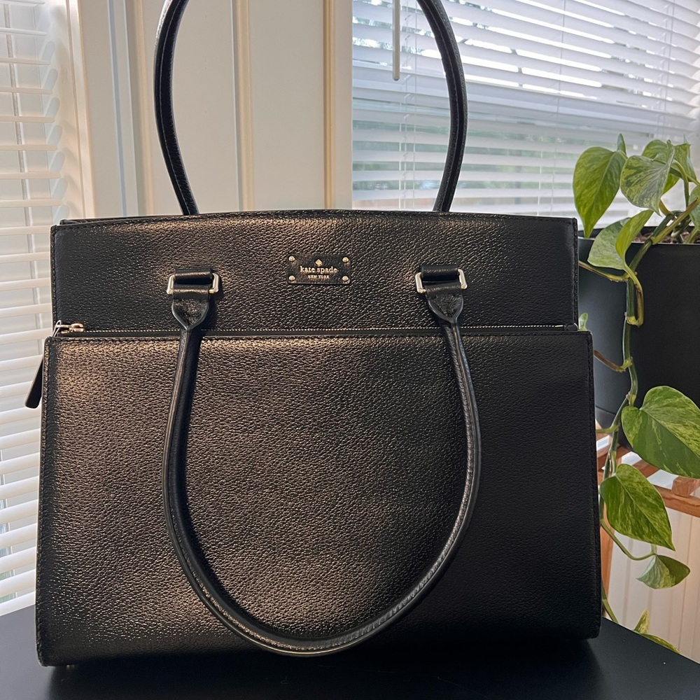 Kate Spade structured tote, work tote handbag